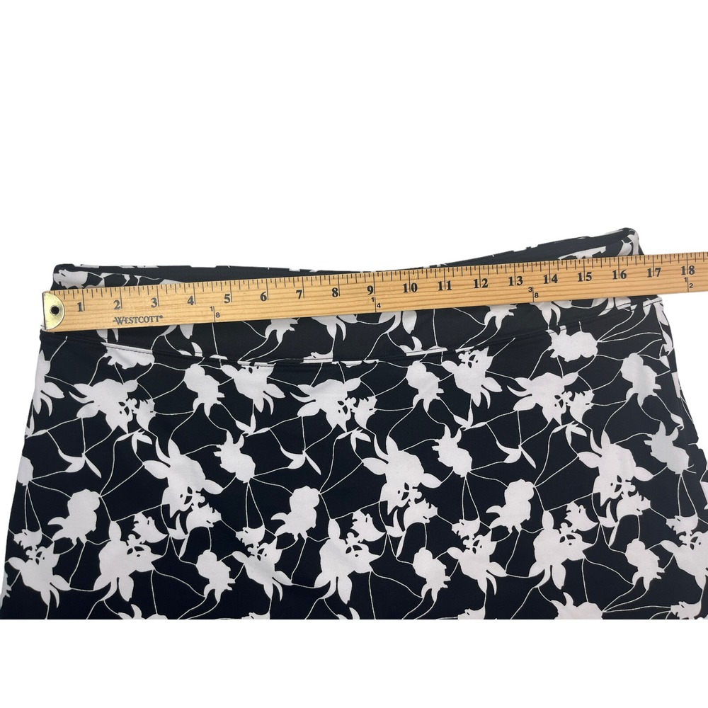 Tranquility‎ by Colorado Clothing Womens Large Floral Elastic Waist Skirt Skort - Picture 8 of 16